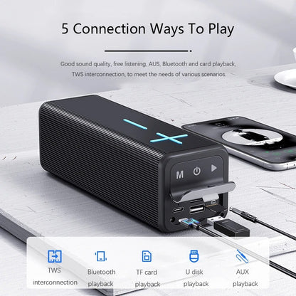 V13 Portable TWS Bluetooth Speaker with HIFI Sound